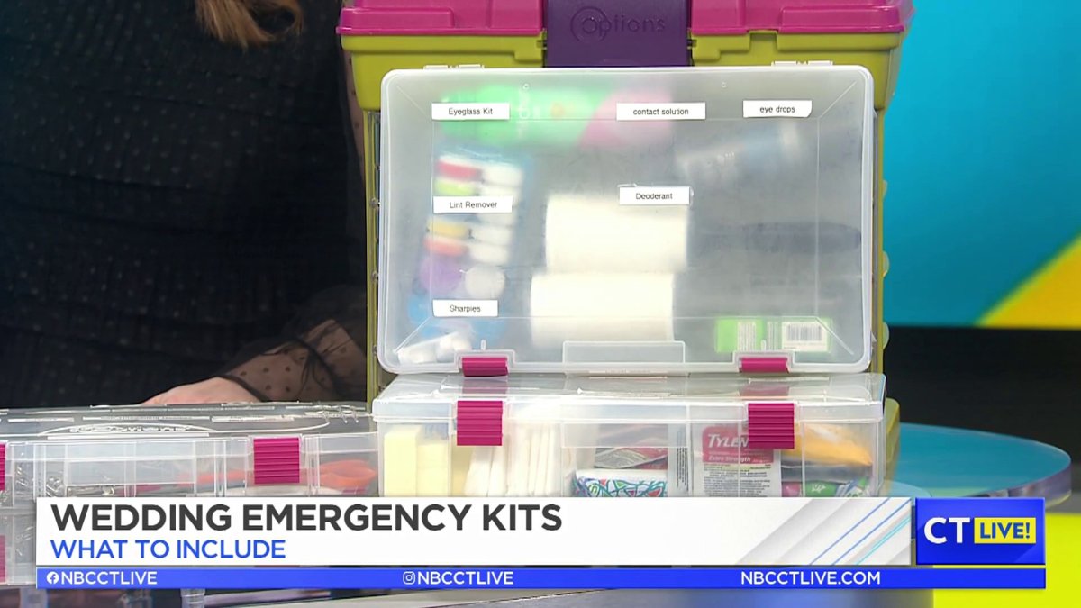 How to Pack a Wedding Emergency Kit  NBC Connecticut [Video]