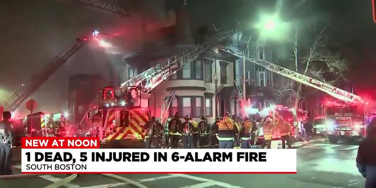 House fire in Boston kills 1, injures several others and damages multiple buildings [Video]