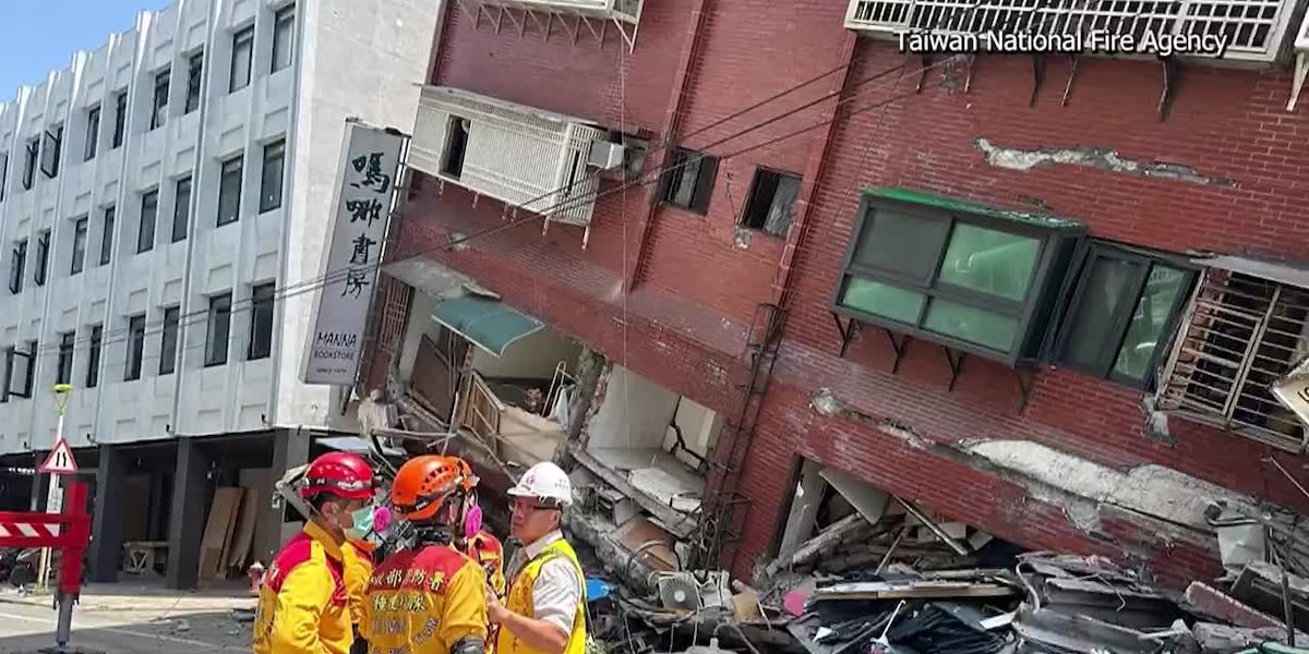 Deadly earthquake rocks Taiwan; search and rescue efforts ongoing [Video]