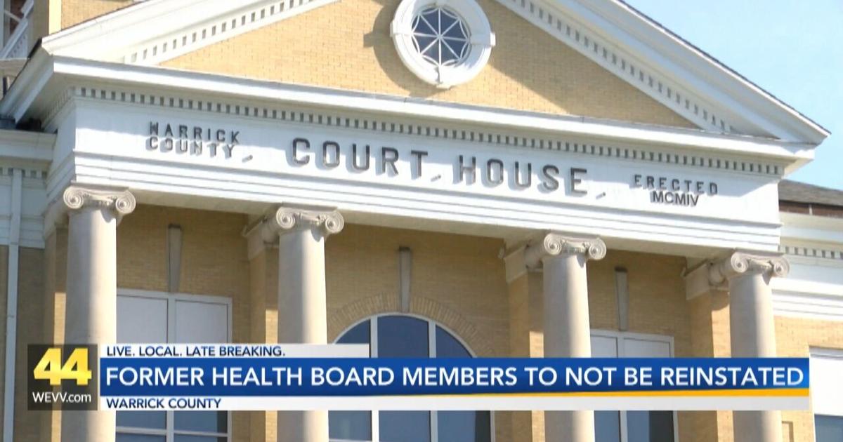 Judge rules in favor of Warrick Commissioners in Board of Health complaint | Video