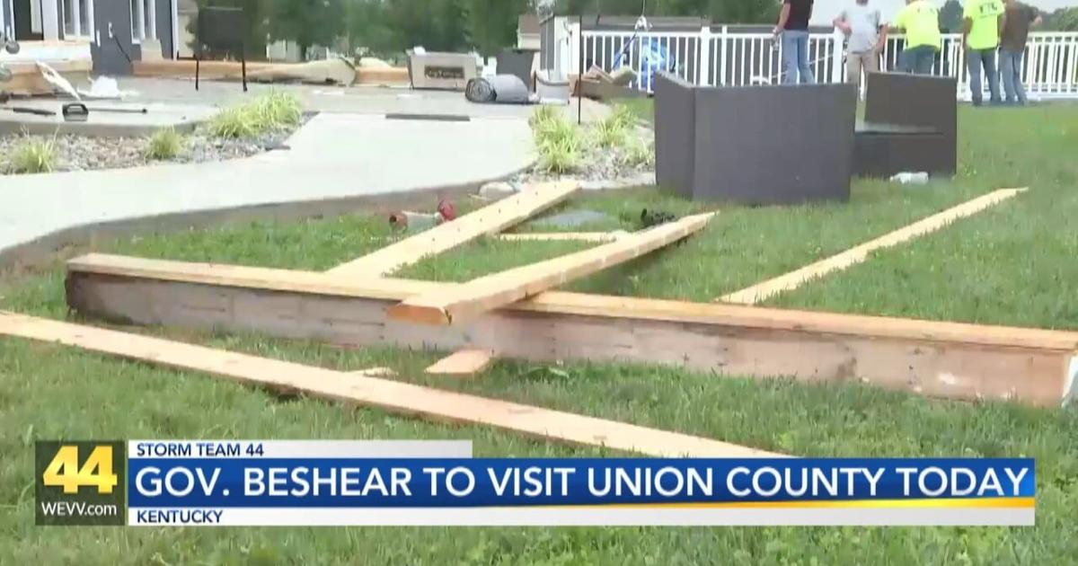 Gov. Beshear visiting Union County Thursday after storms | Video