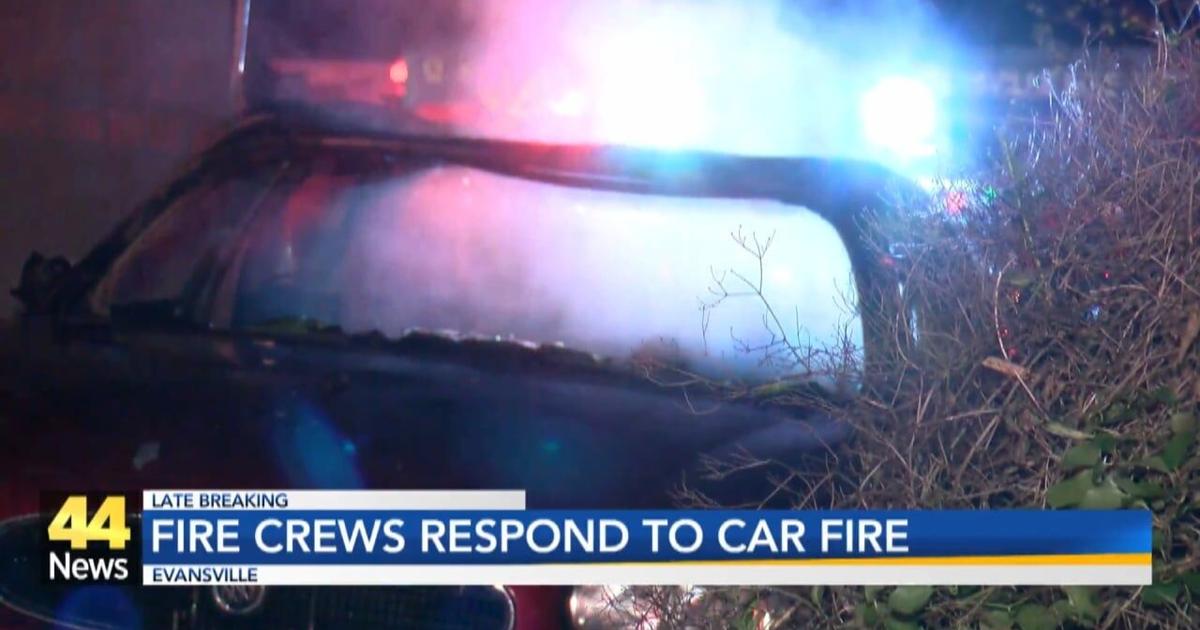 Crews called to car fire in Evansville | Video