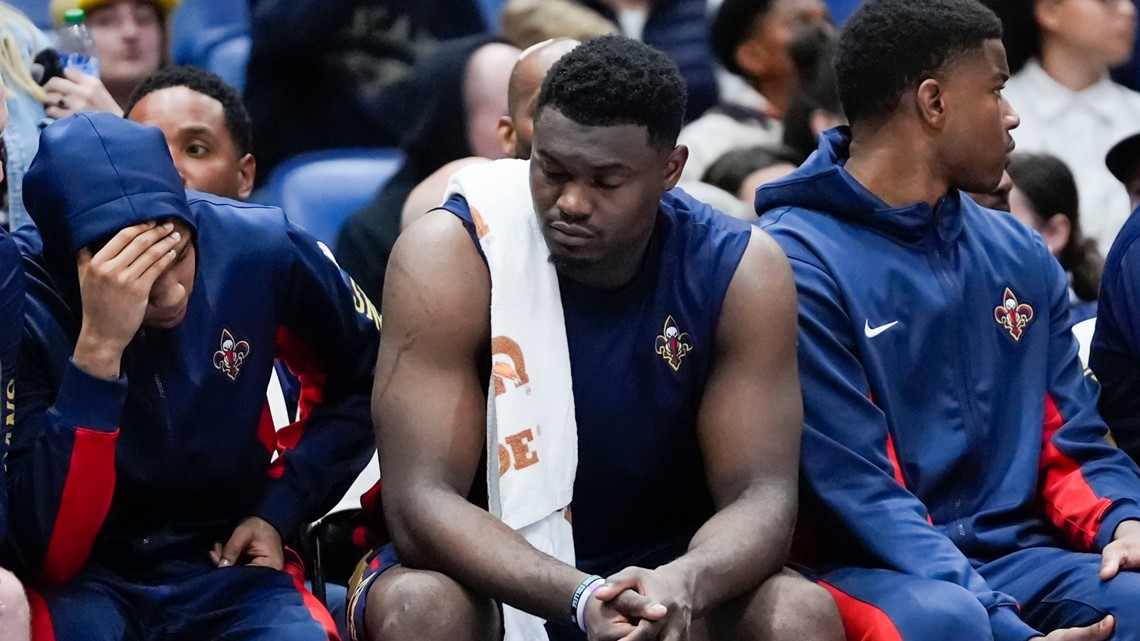 Zion Williamson dealing with a finger injury Pels playoff push [Video]