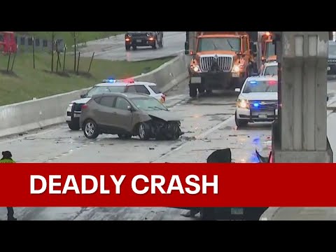 4 injured in Kennedy Expressway crash in West Loop [Video]