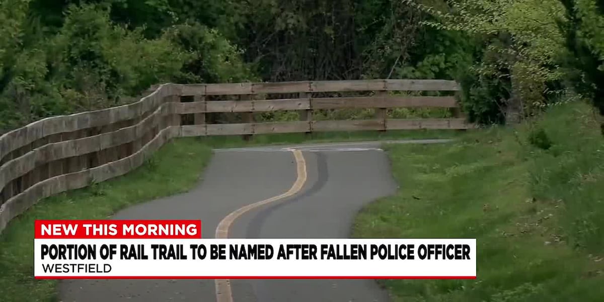 Portion of Rail Trail will be named after a fallen police officer [Video]