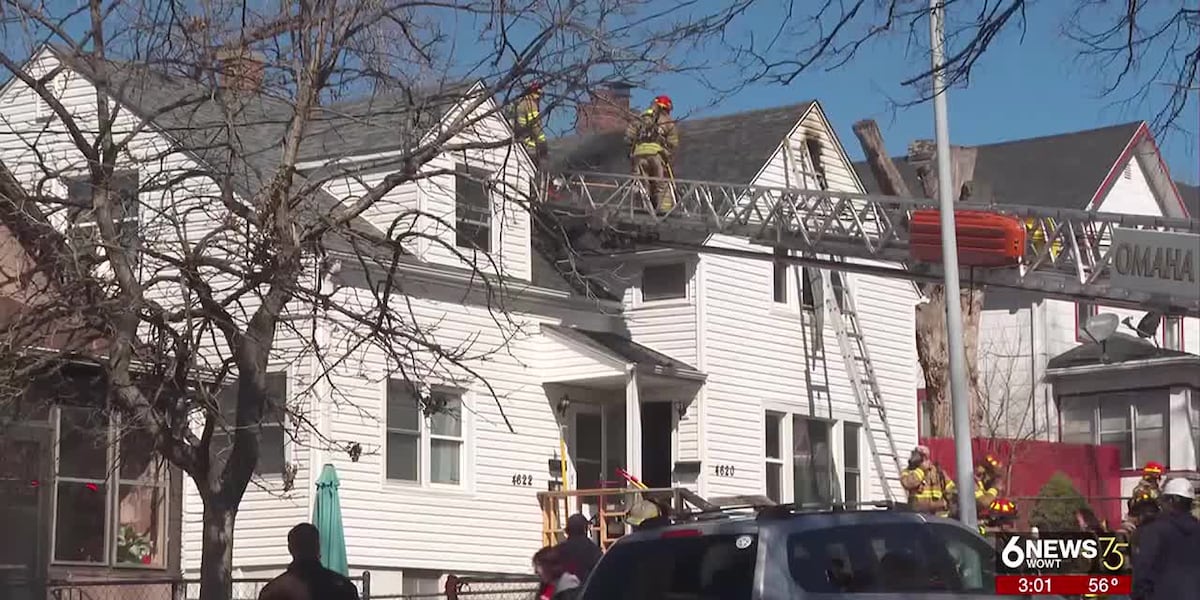 House fire displaces family in south Omaha [Video]