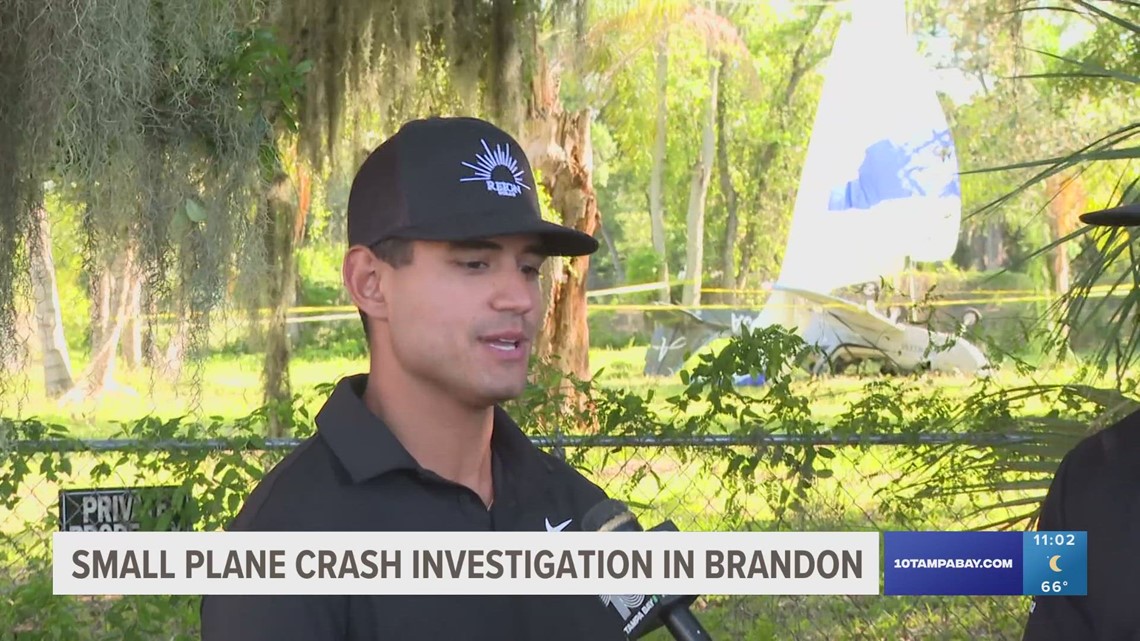 2 people recovering after small plane crashes in Brandon [Video]