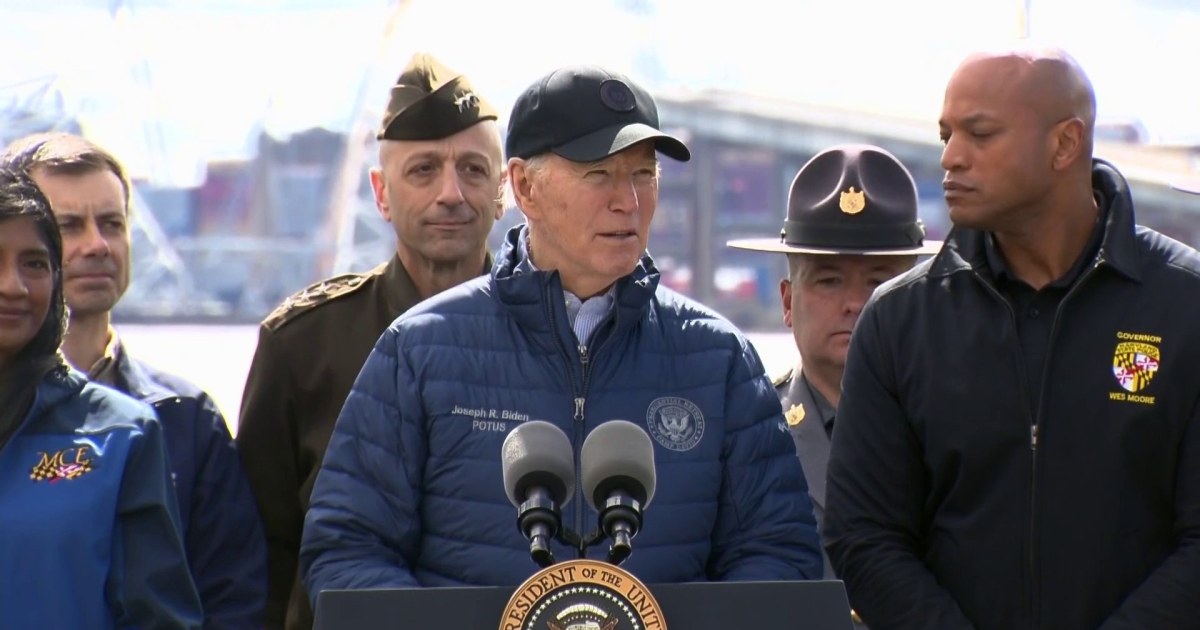 Biden vows to support Baltimore until bridge is fully rebuilt [Video]
