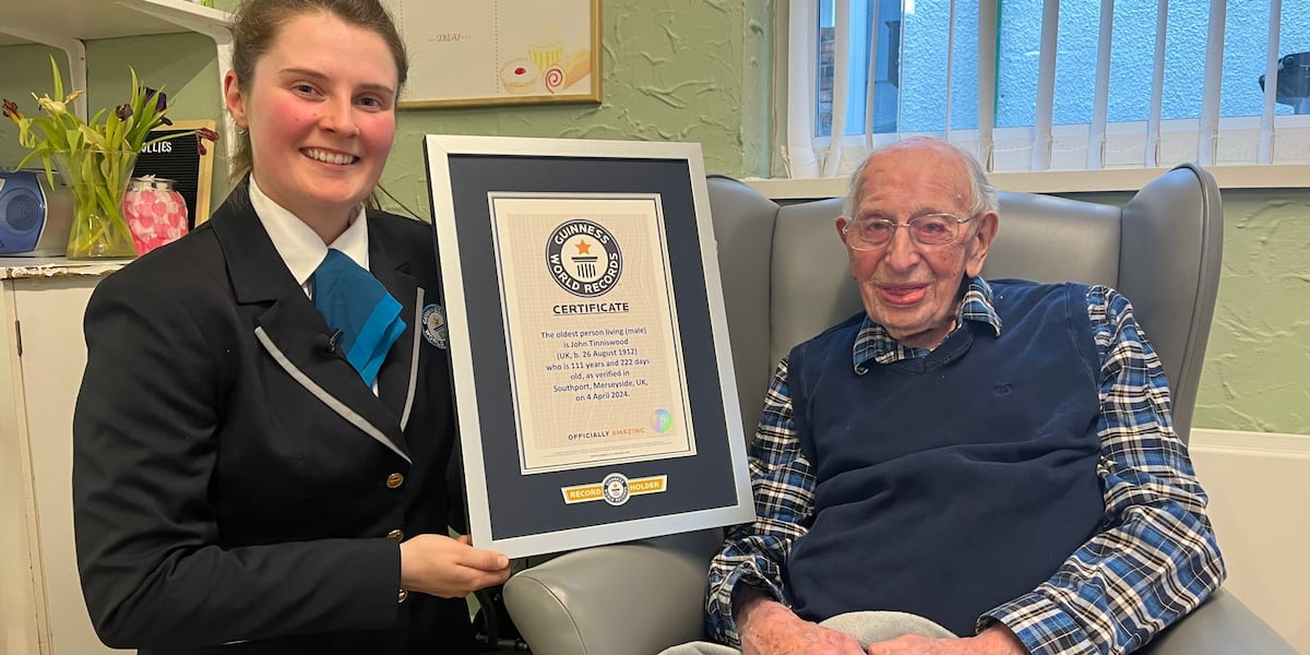 Just luck: 111-year-old man takes title of Worlds Oldest Man, Guinness World Records says [Video]
