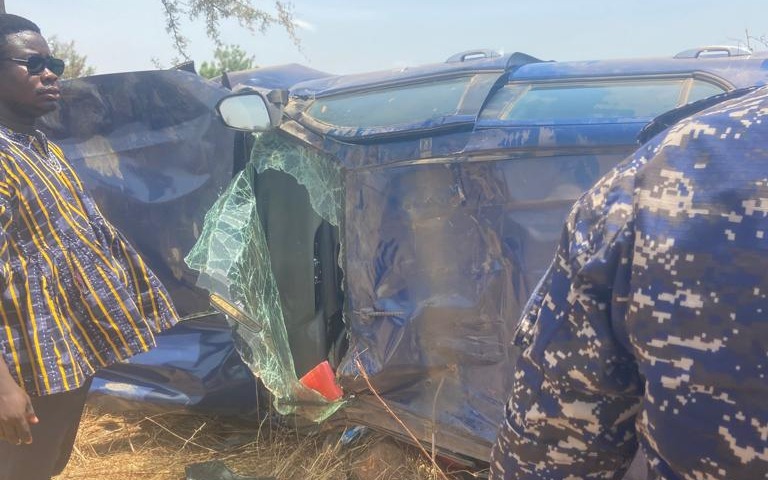 8 Police officers injured in Nandom accident [Photos] [Video]