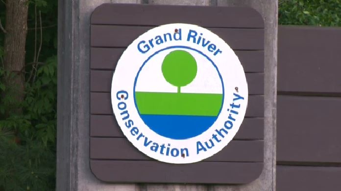 Grand River Conservation Authority installing warning booms and buoys [Video]