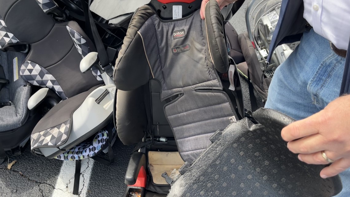 Bibb Sheriff’s Office replaced car seats during inspection event [Video]