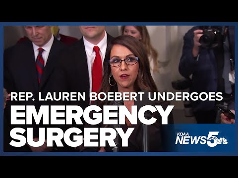 Rep. Lauren Boebert recovering after emergency surgery Tuesday [Video]