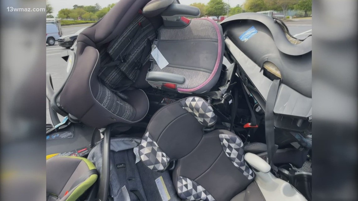 Bibb Sheriff’s and District Attorney’s Office hold car seat safety event at Macon Mall [Video]