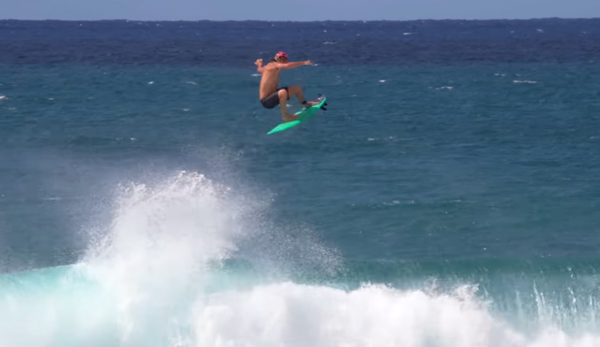 Watch Koa Smith Test a Wild New Experimental Surfboard Shape [Video]