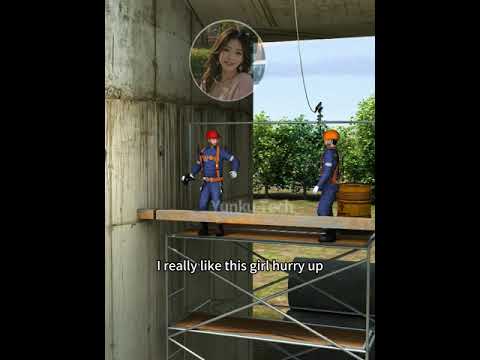 Safety harness accident. [Video]