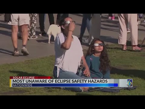 Most unaware of eclipse safety hazards [Video]