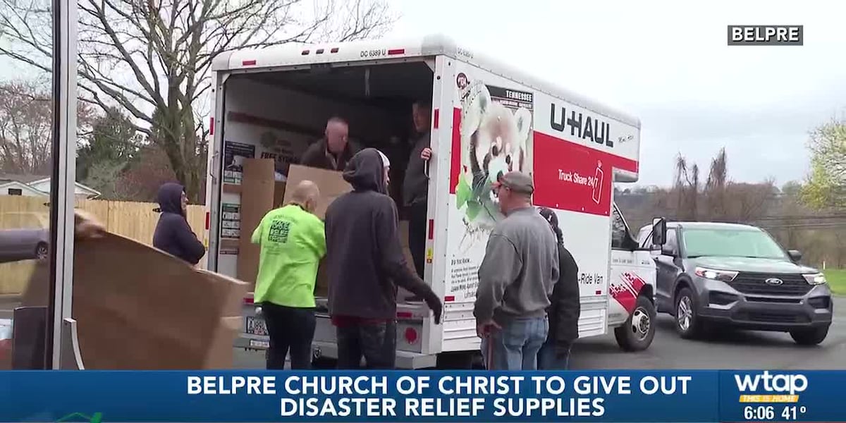 Belpre Church of Christ to give out disaster relief supplies [Video]