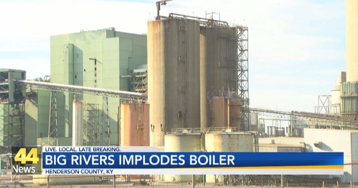 Big Rivers Electric Corp. implodes boiler in Robards | Video