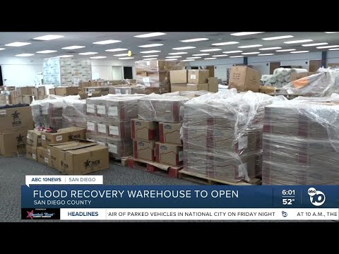 Flood recovery warehouse opens to help survivors rebuild [Video]