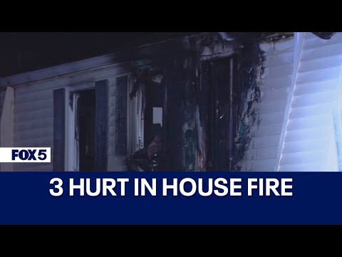 Mother, 2 children injured in overnight house fire in Bowie [Video]