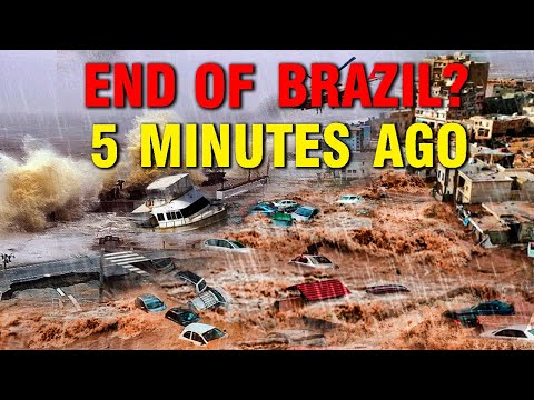 Shocking!!! Terrifying Natural Disasters Hit Brazil! Is This Sign From God? [Video]