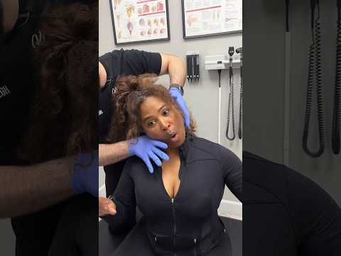 Part 3: Tanika Ray get a chiropractic adjustment from the King of Cracks 😳😂 [Video]