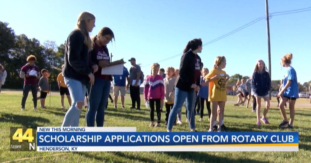 Scholarship applications open from Rotary Club of Henderson | Video