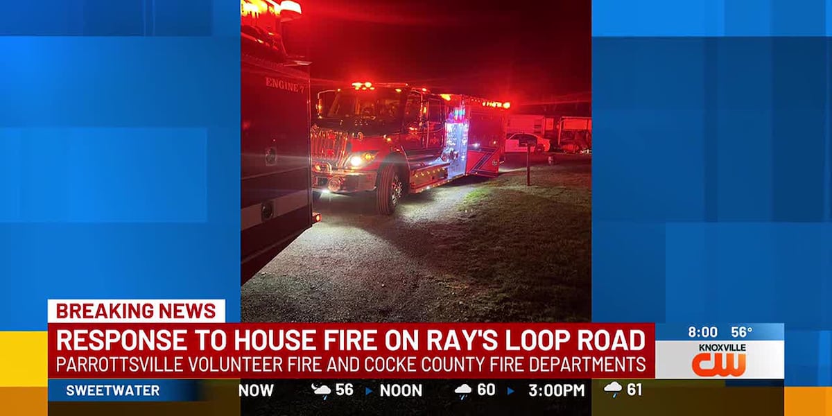 Firefighters called early morning fire in Cocke County [Video]