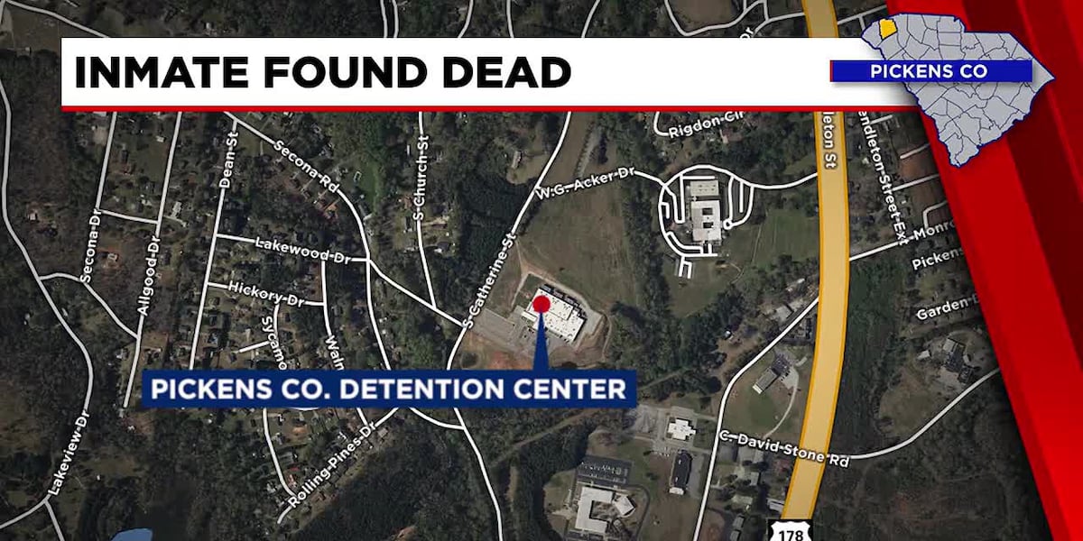 SLED investigating inmate death at Pickens County Detention Center [Video]