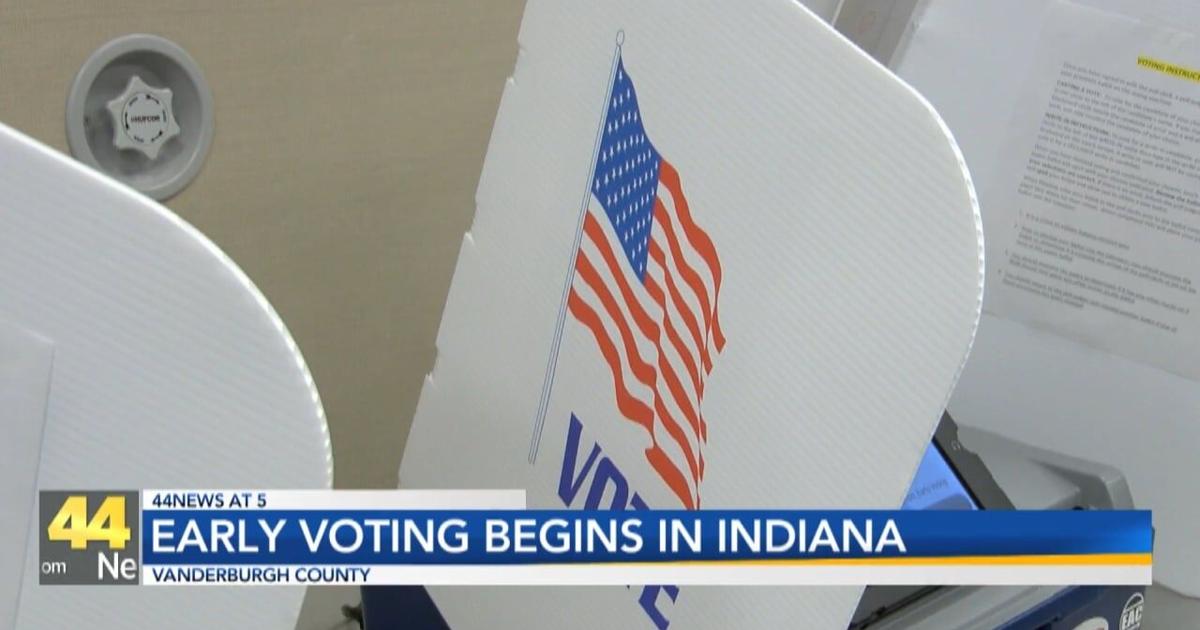 Early voting begins in Indiana | Video