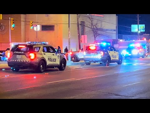 Emergency Response MVC Police-Fire & EMS Toronto ￼ [Video]