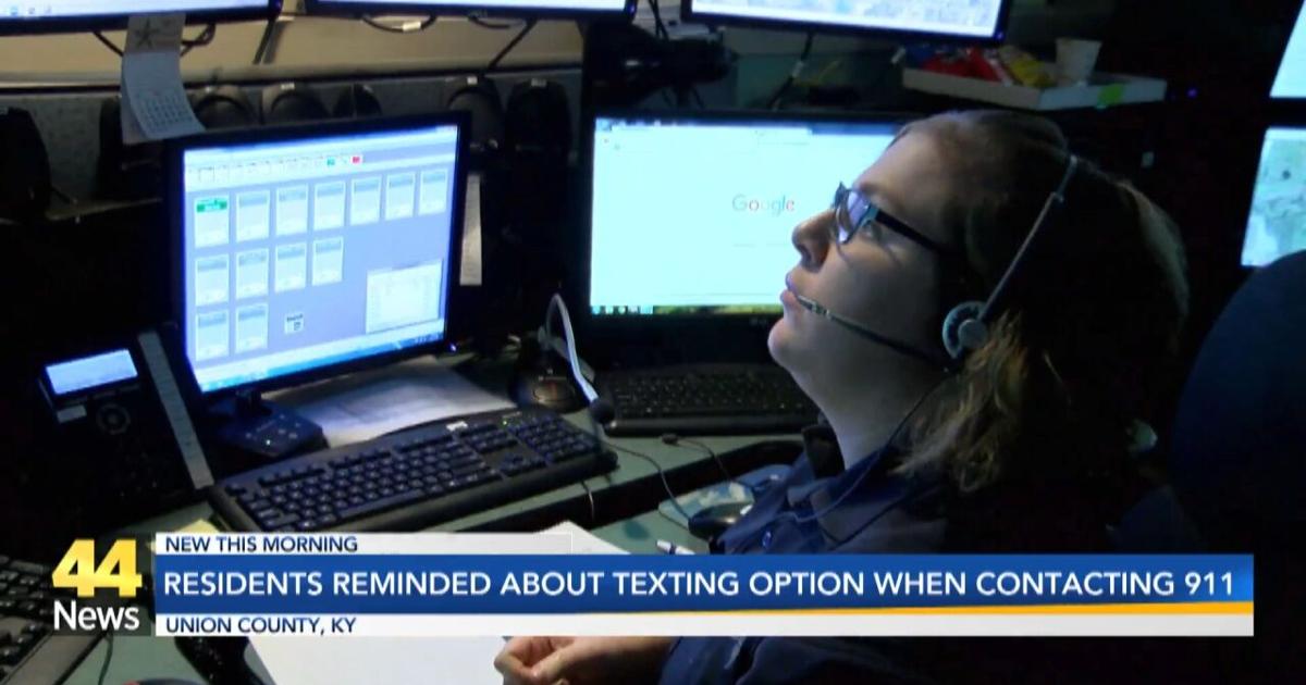 Union County residents reminded about texting option when contacting 911 | Video