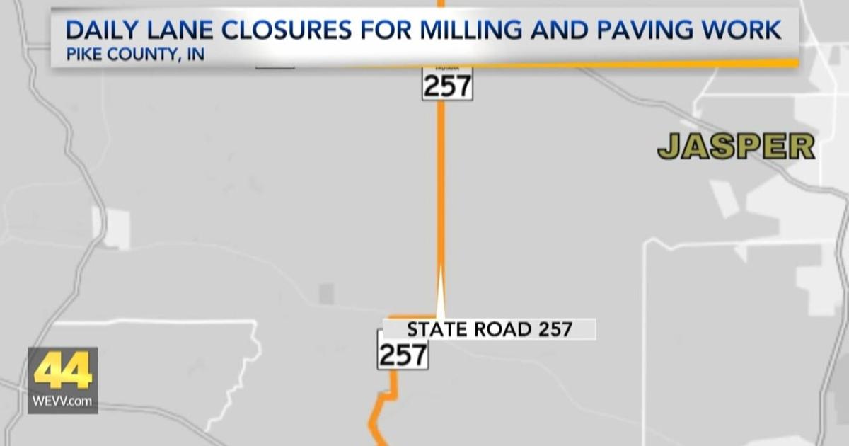 Daily lane closures coming to SR 257 in Pike County | Video