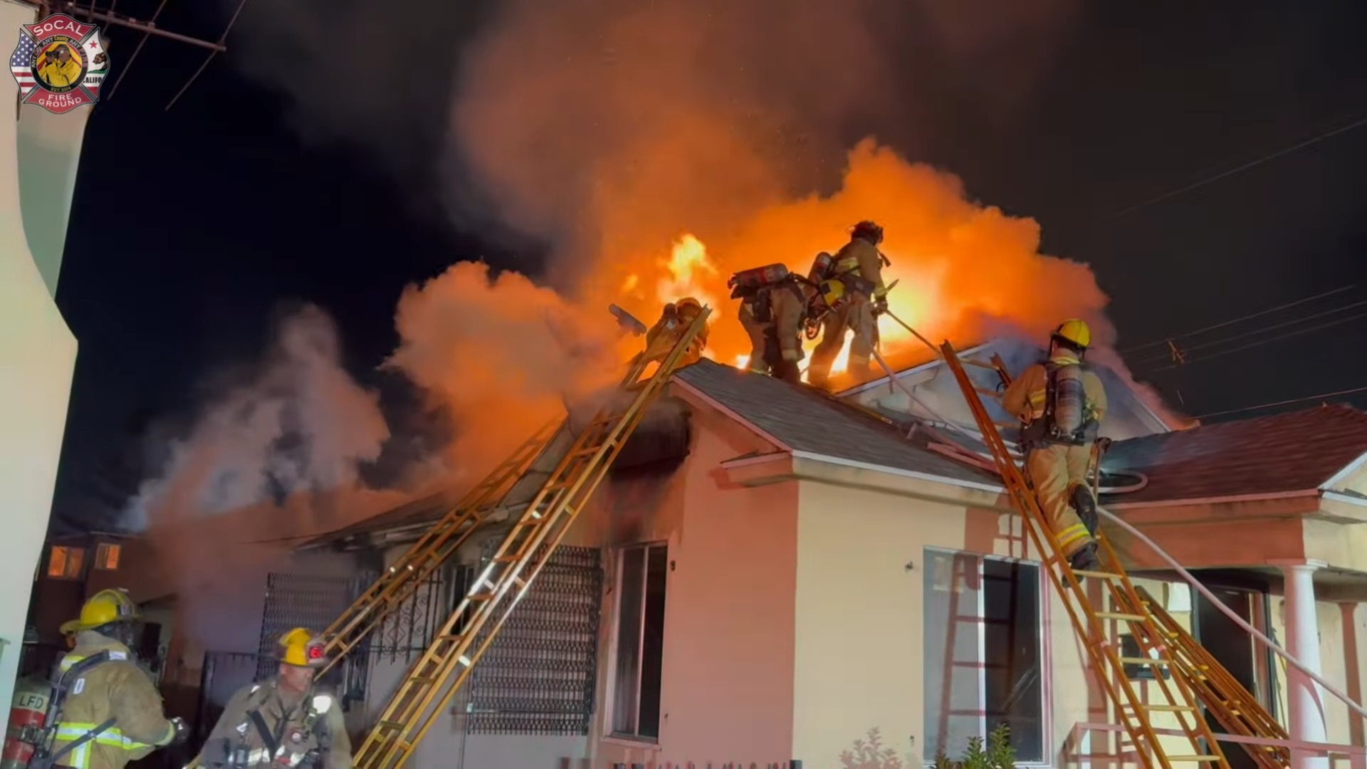 Video: House fire in Los Angeles [Video]