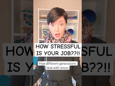 🤯😬MILLENNIAL vs GEN Z-work stress! How different generations cope?? [Video]