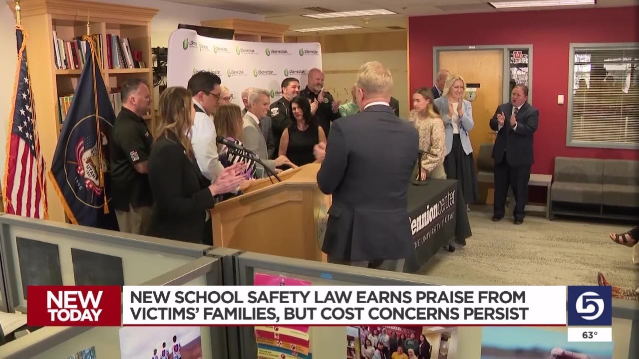 Video: New Utah school safety law earns praise from victims families, but cost concerns persist [Video]