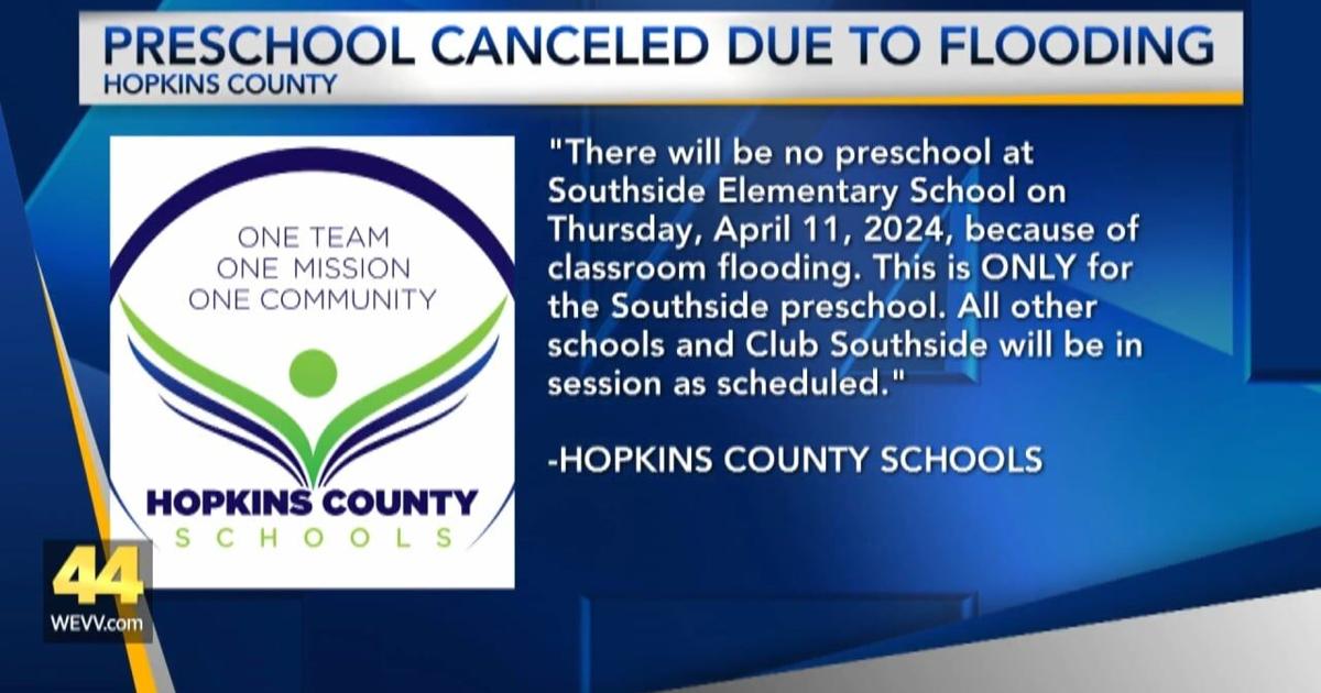 Southside preschool closed Thursday due to flooding | Video