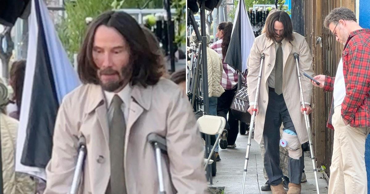 Keanu Reeves managed to fracture his kneecap by tripping on a rug [Video]