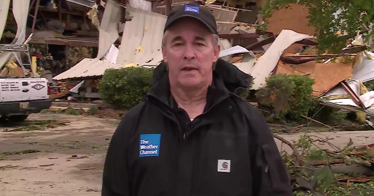 The Weather Channel Meteorologist Mike Seidel reports on Tornado Aftermath in Slidell, Louisiana | Video