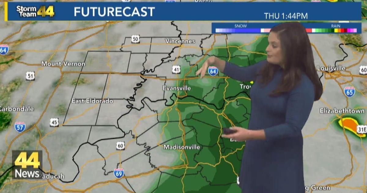 Tracking showers & gusty winds Thursday | Video