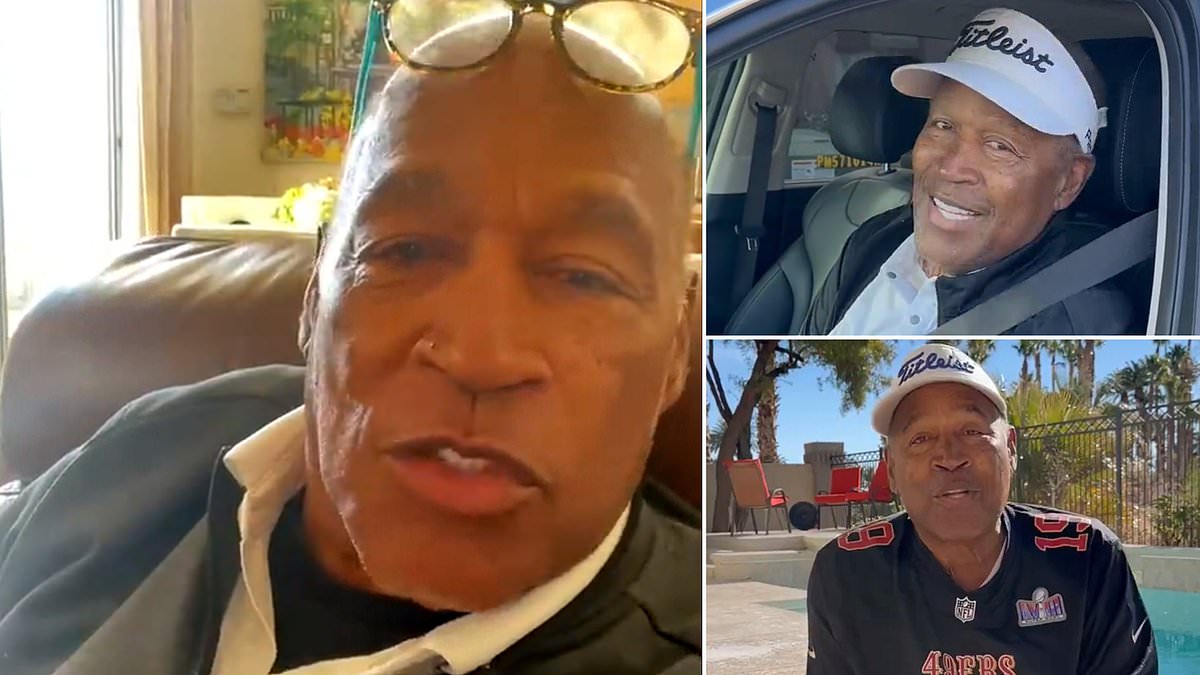 OJ Simpson’s loyal Twitter following in mourning: Star became celebrated online pundit for NFL and gave advice to other accused wife-killers like Alex Murdaugh [Video]