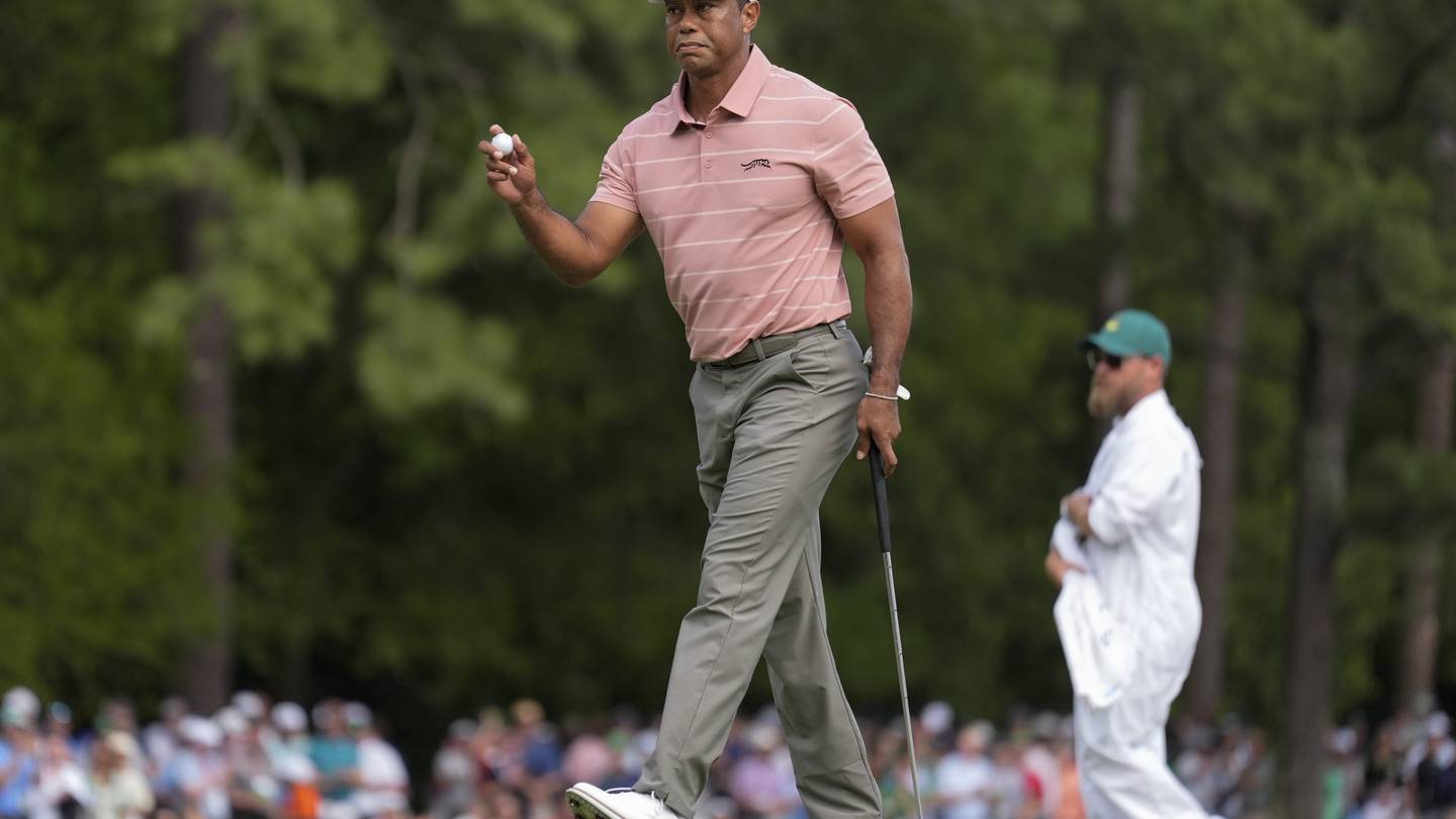 Tiger Woods tees off in the Masters in pursuit of a record 24th made cut, perhaps more by Sunday  WPXI [Video]