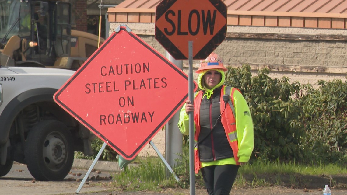 Work zone crews in Washington and Oregon plead for safer driving [Video]
