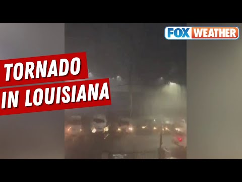 Preliminary EF-2 Tornado Hits Lake Charles, LA, Causing Severe Damage To Homes [Video]