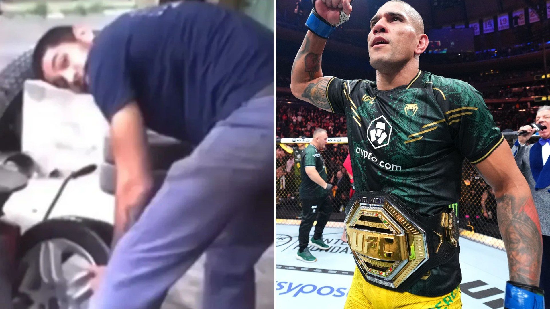 Inside the inspirational story of Alex Pereira, from working in rundown tyre shop and alcoholism to UFC 300 headliner [Video]