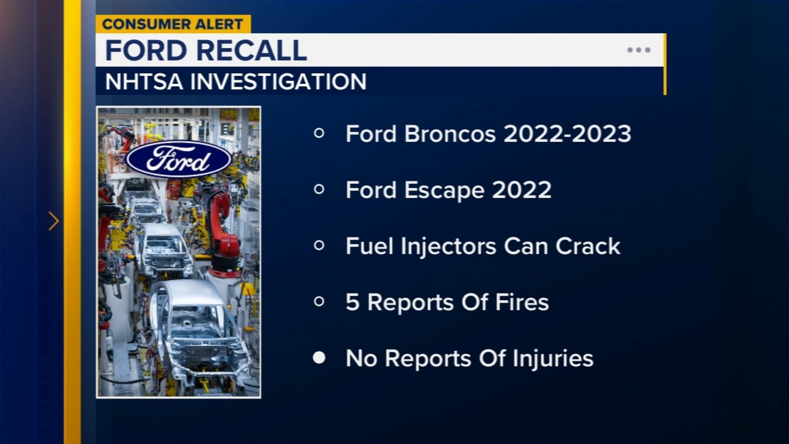 Ford recall 2024: US investigating Ford Escape, Bronco Sport recall over gas leak risks [Video]