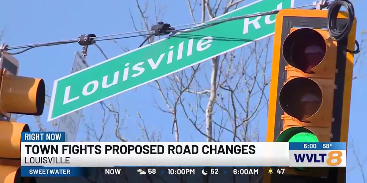 Town fights proposed road changes [Video]