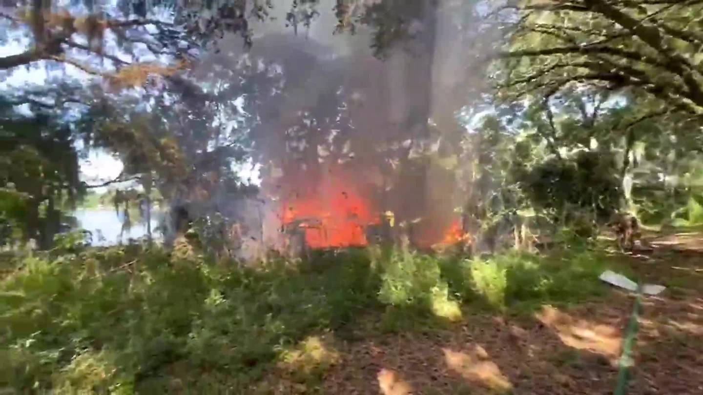 Crews battle abandoned house fire in Orange County  WFTV [Video]