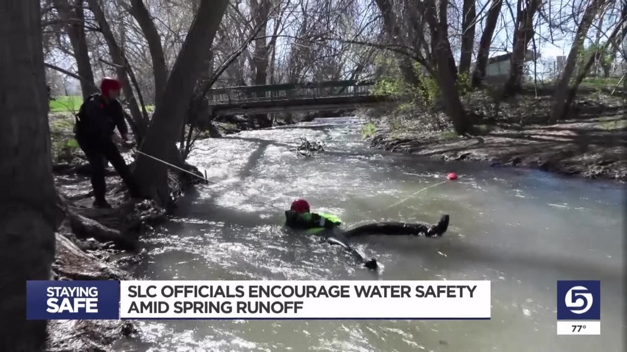 Video: ‘Keep away’: Salt Lake City officials urge water safety amid spring runoff [Video]